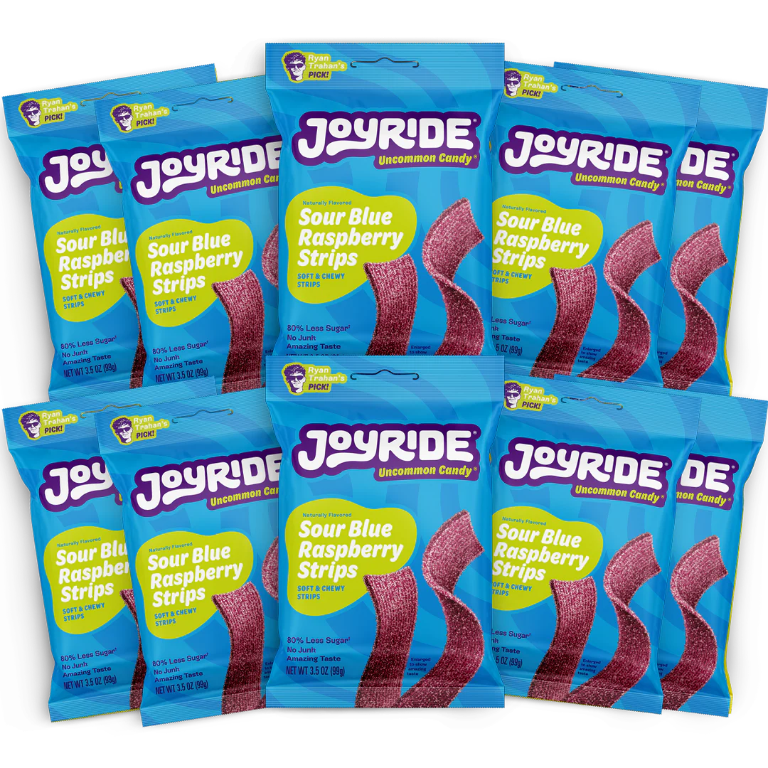 sour blue raspberry strips - Image 6
