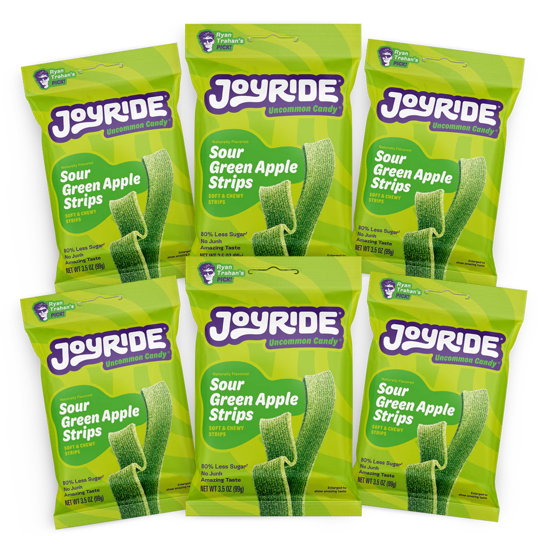 sour green apple strips - Image 5