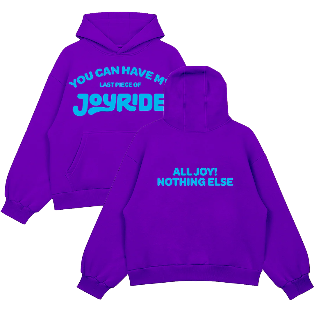 You Can Have My JOYRIDE Hoodie - Purple - Image 3